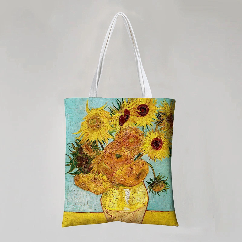 Sunflower Stock Cotton Bag