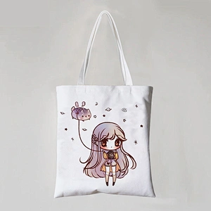 Full Printing Cotton Tote Bag