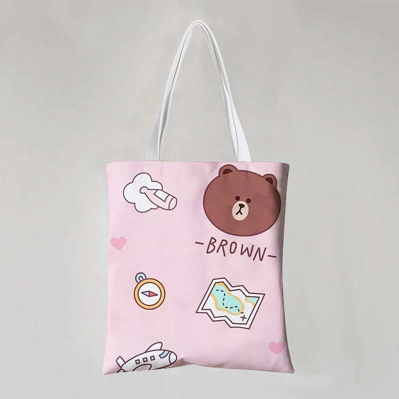 Cartoon Printing Stock Cotton Bag