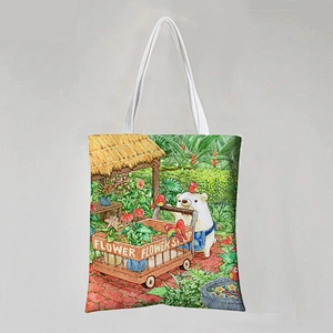 Bear Canvas Bag