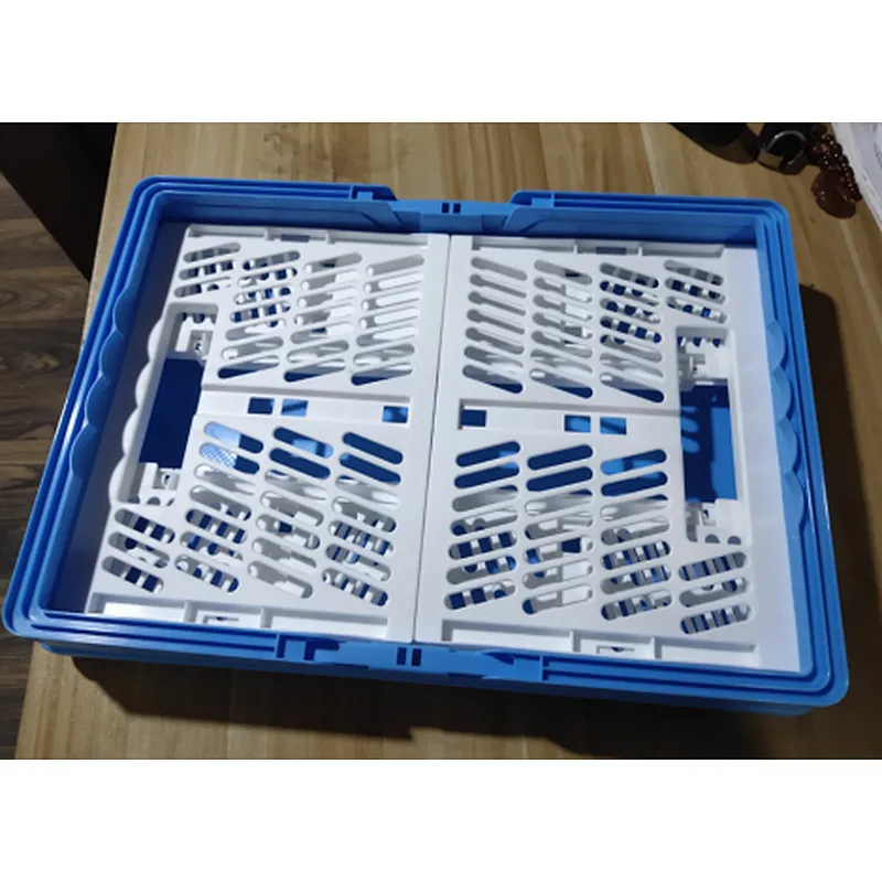 Folding storage frame