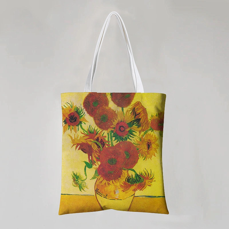 Sunflower Stock Cotton Bag
