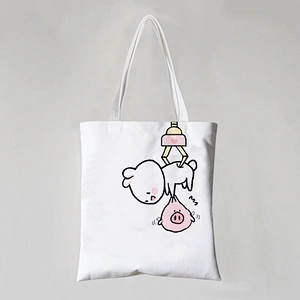 Rabbit Canvas Cotton Bag