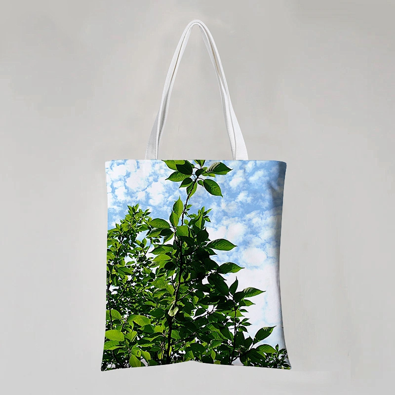 Plants Printed Cotton Bag
