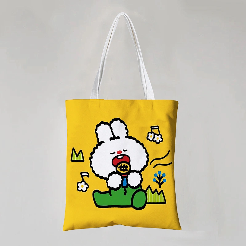 Rabbit Cotton Tote Bag