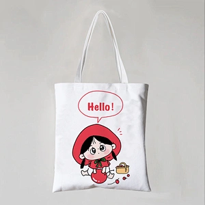 Cute Cotton Tote Bag