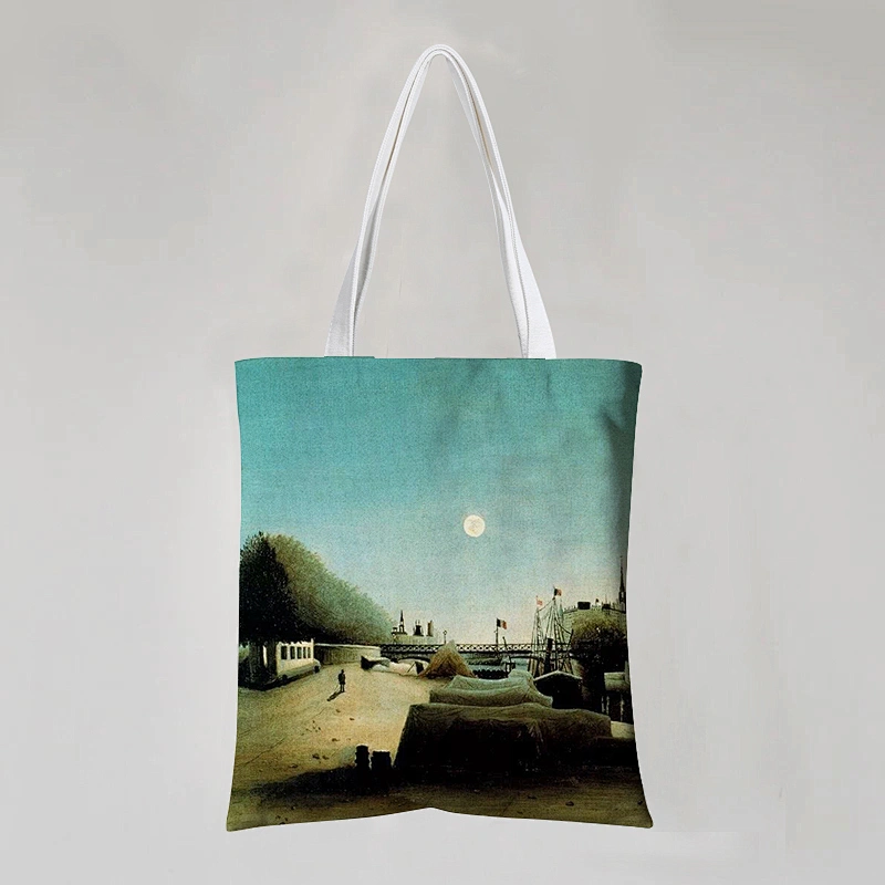 Stock Cotton Bag Painted