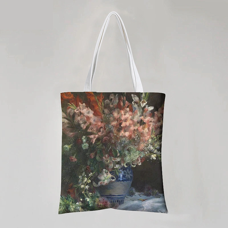 Flower Vase Cotton Bag