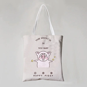 Pig Canvas Bag