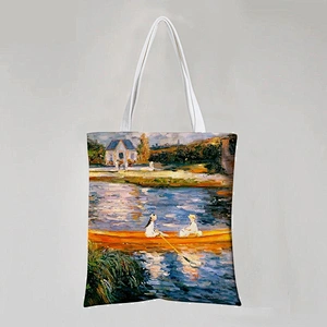 Custom Painted Stock Canvas Bag