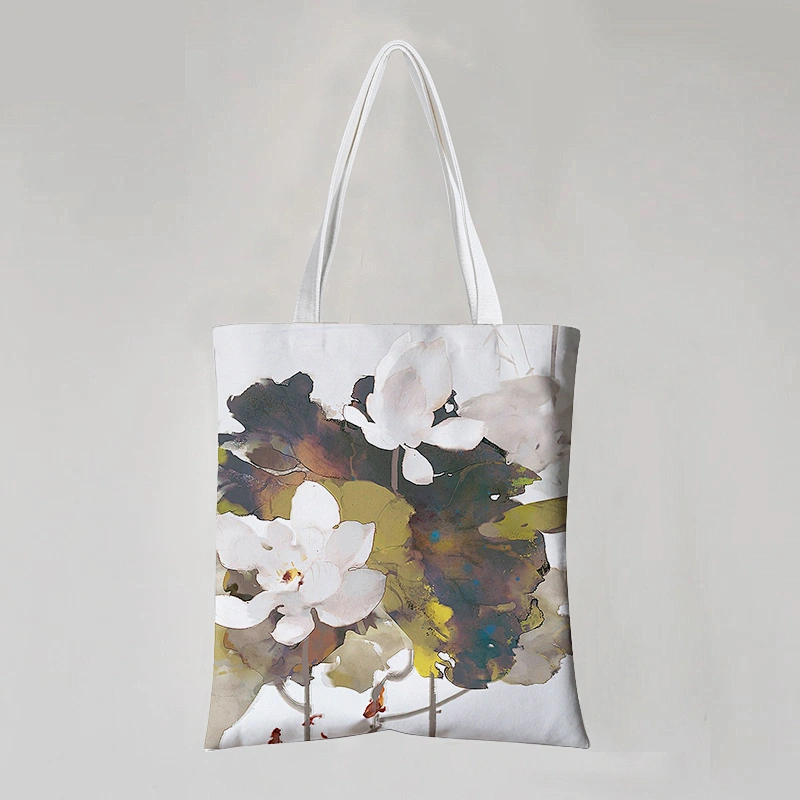 Full Printing In Stock Cotton Tote