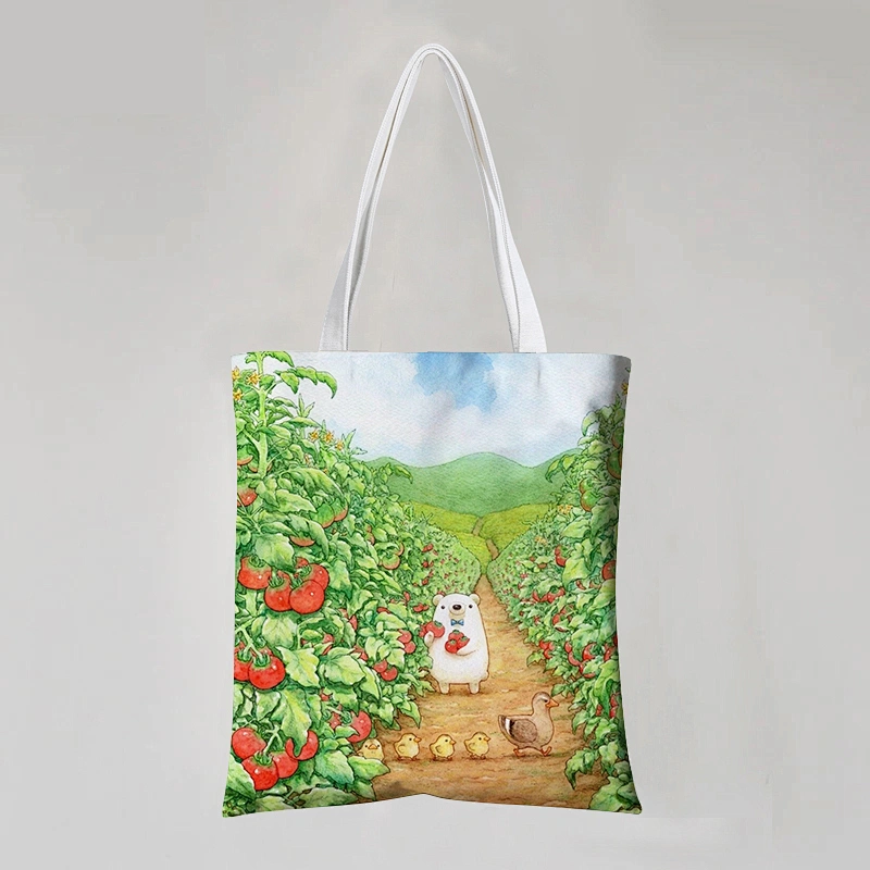 Bear Canvas Bag
