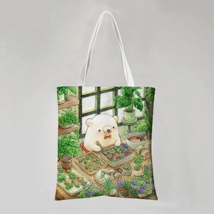 Bear Canvas Bag