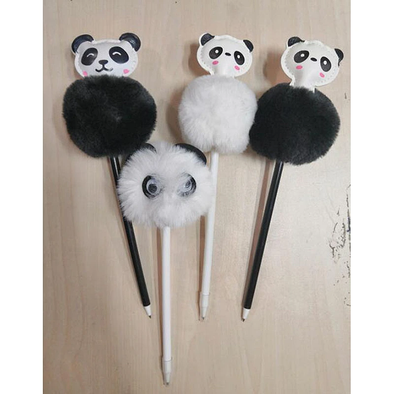 Animal pompom pen