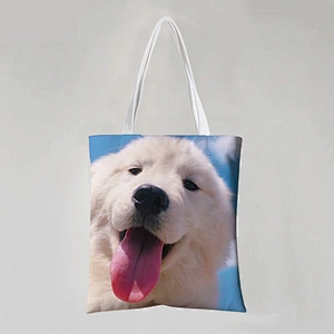 Puppy Tote Bag