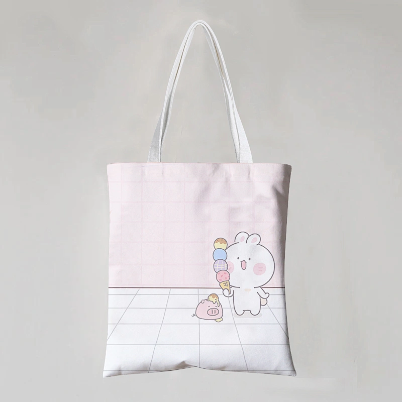 Rabbit Canvas Cotton Bag