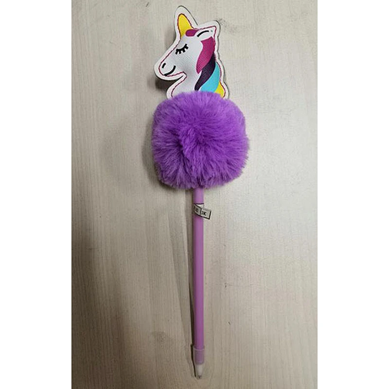 Resin pompom pen