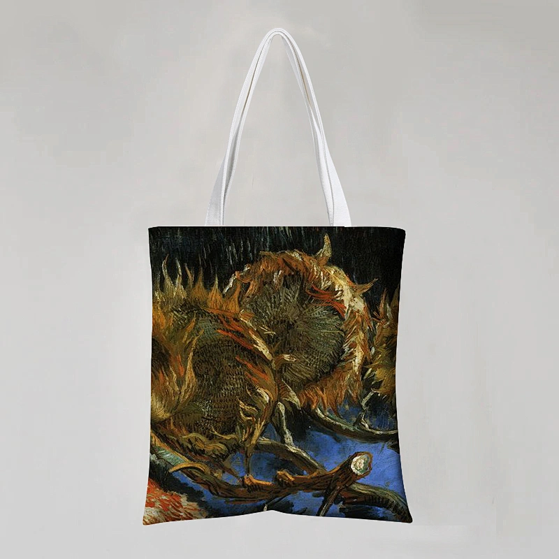 Sunflower Cotton Tote Bag