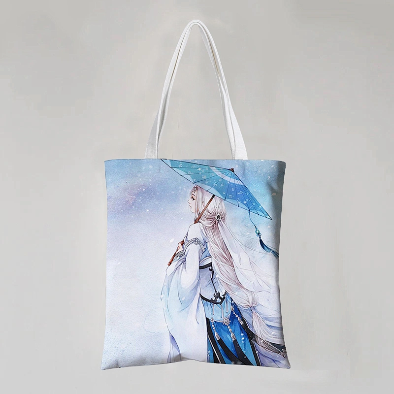 Digital Printed Cotton Tote Bag