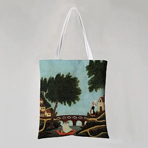 Cotton Bag with Painting