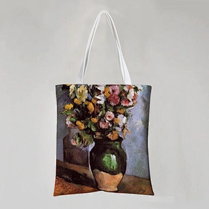 Painting on Stock Cotton Tote