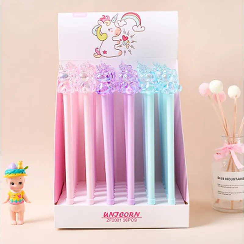 Unicorn acrylic gel pen