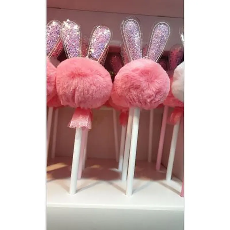 Bunny Fur Ball Pen