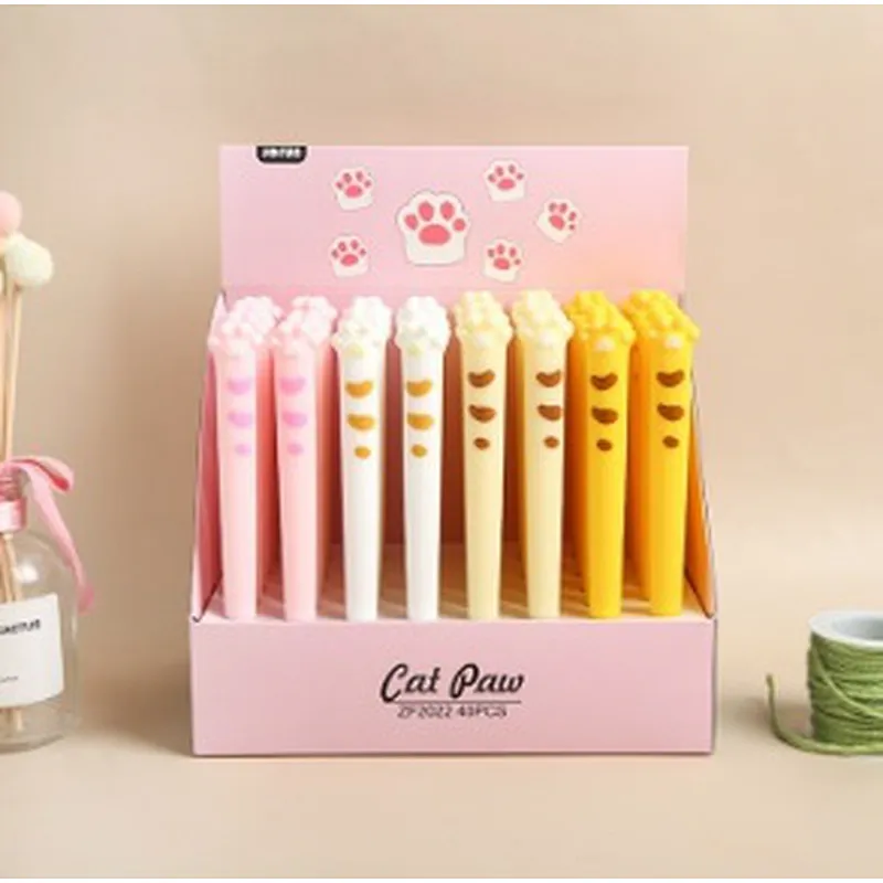 Cat claw silicone gel pen.