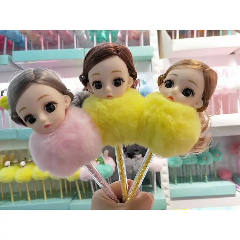 Doll Fur Ball Pen