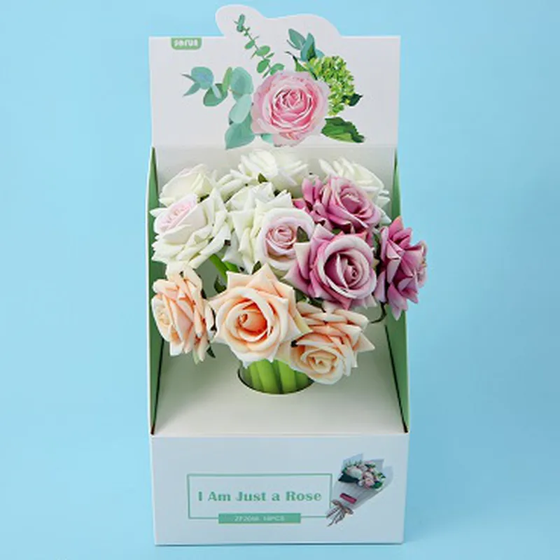 Advanced velvet rose silicone pen