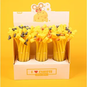 I love cheese silicone pen.
