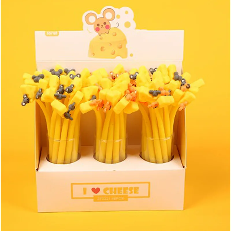 I love cheese silicone pen.