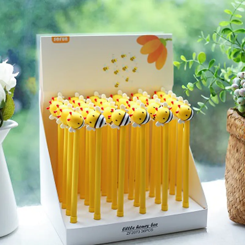 Bee modeling gel pen