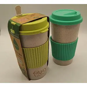 Bamboo fiber cup