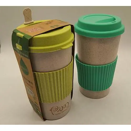 Bamboo fiber cup