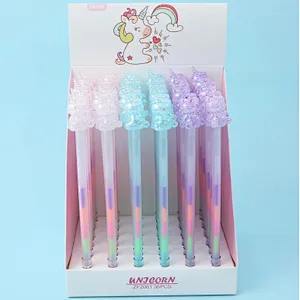 Unicorn acrylic gel pen.