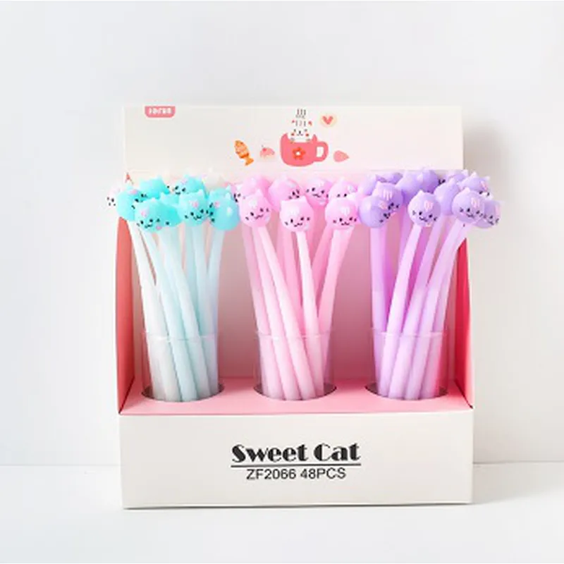 Cat styling gel pen
