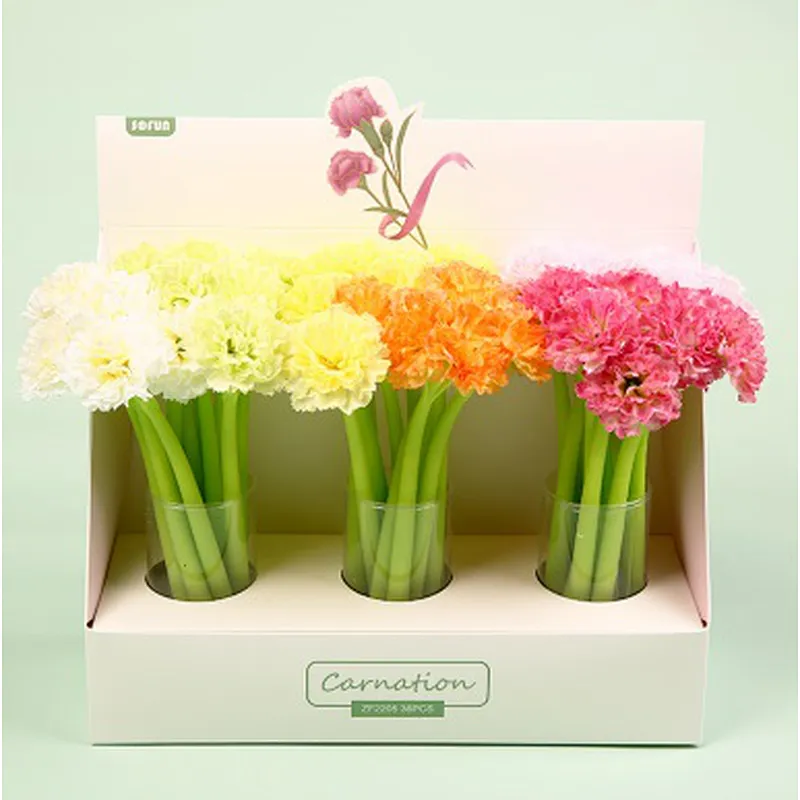 Carnation silicone pen