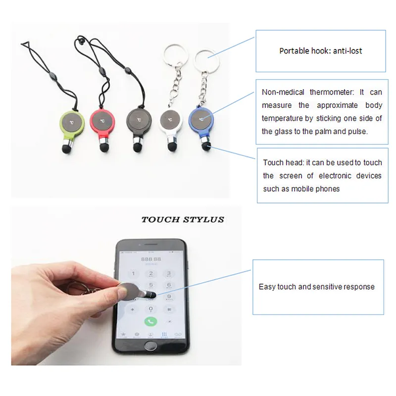 Touch Stylus w/thermo doctor