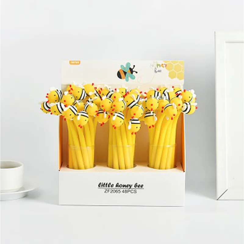 Bee modeling gel pen