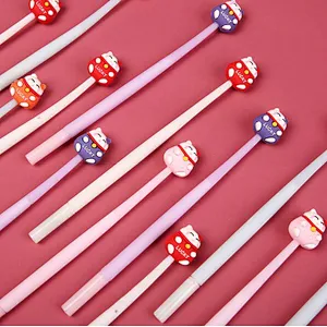 Lucky cat silicone pen