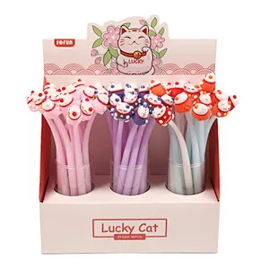 Lucky cat silicone pen