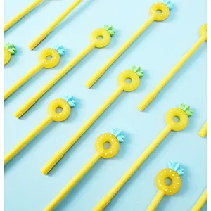 Pineapple doughnut pen