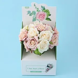 Elegant rose silicone pen