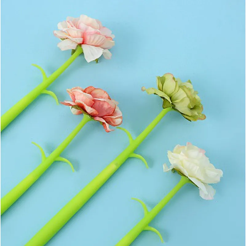 Hibiscus silica gel pen