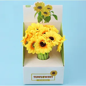 Sunflower silicone pen