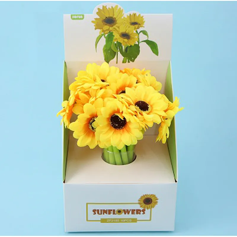 Sunflower silicone pen