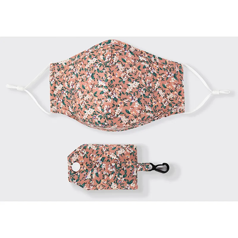 Folding packaging mask
