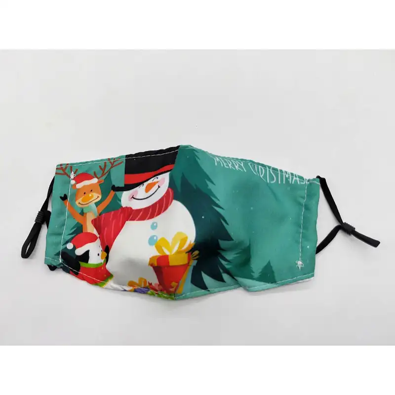 Christmas mask PM2.5 Filter Face Cover Dust Mask