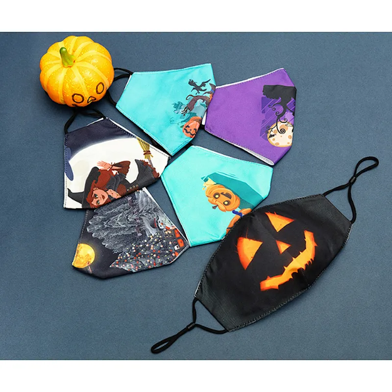 Halloween mask Custom print fashion logo mask Halloween series